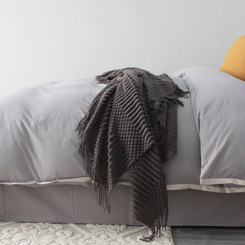 Pledd 127x170 cm – Mykt koseteppe