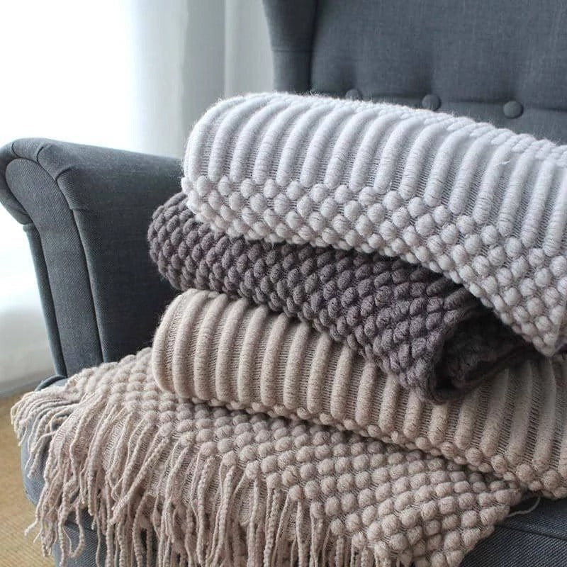 Pledd 127x170 cm – Mykt koseteppe