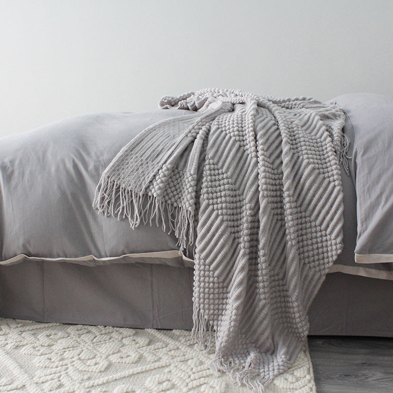 Pledd 127x170 cm – Mykt koseteppe