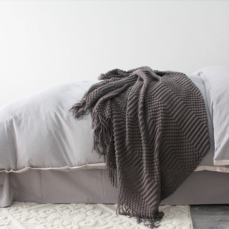 Pledd 127x170 cm – Mykt koseteppe