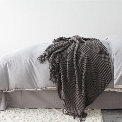 Pledd 127x170 cm – Mykt koseteppe