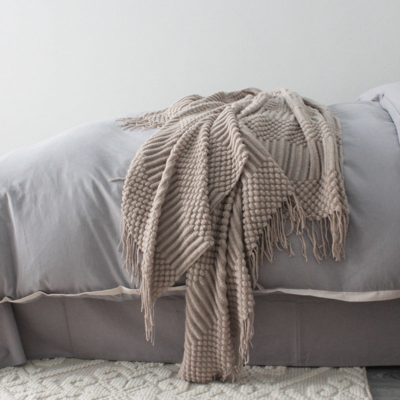 Pledd 127x170 cm – Mykt koseteppe