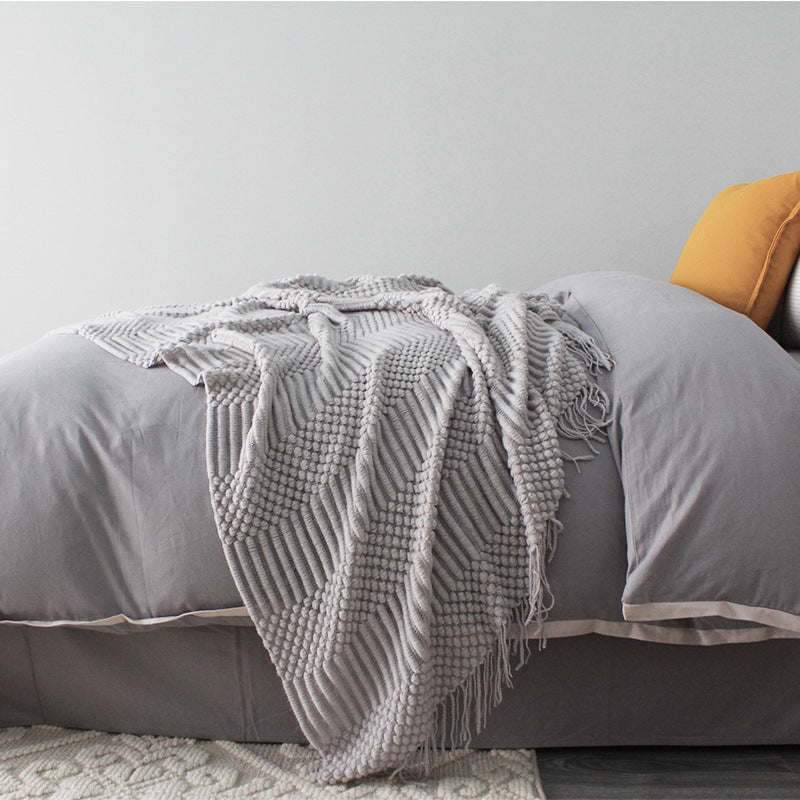 Pledd 127x170 cm – Mykt koseteppe
