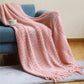 Pledd 127x180 cm – nordisk strikket