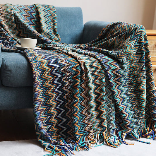 Pledd – Bohemsk akrylpledd til sofa
